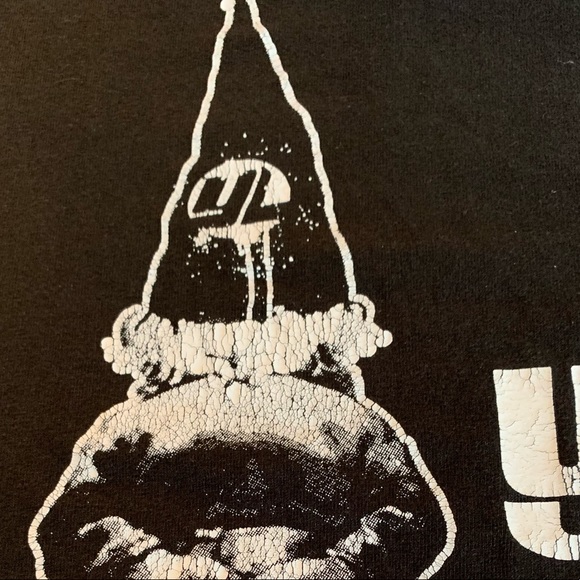 “Say Hello To My Little Friend” Gnome Black Graphic Tee Shirt Mens Small (34-36) - Picture 10 of 11